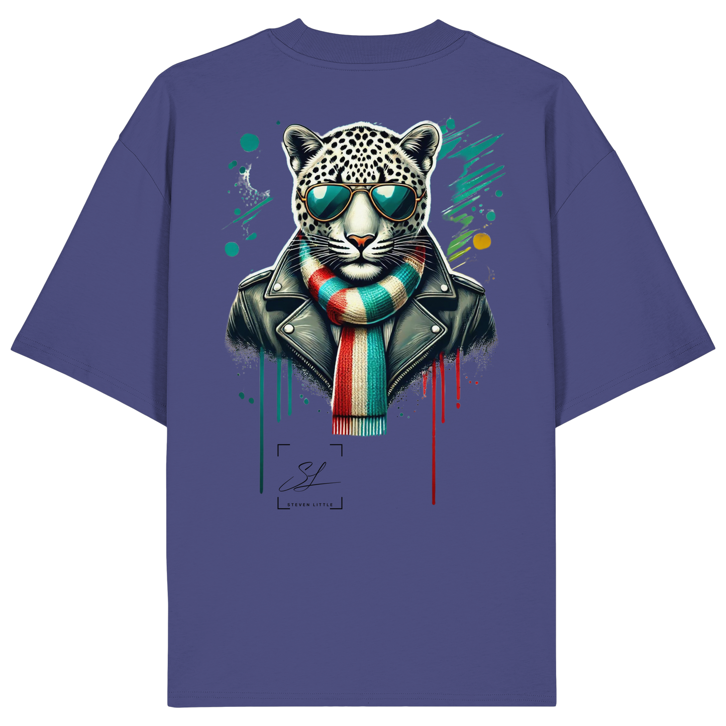 Urban Leopard - Organic Oversize Shirt