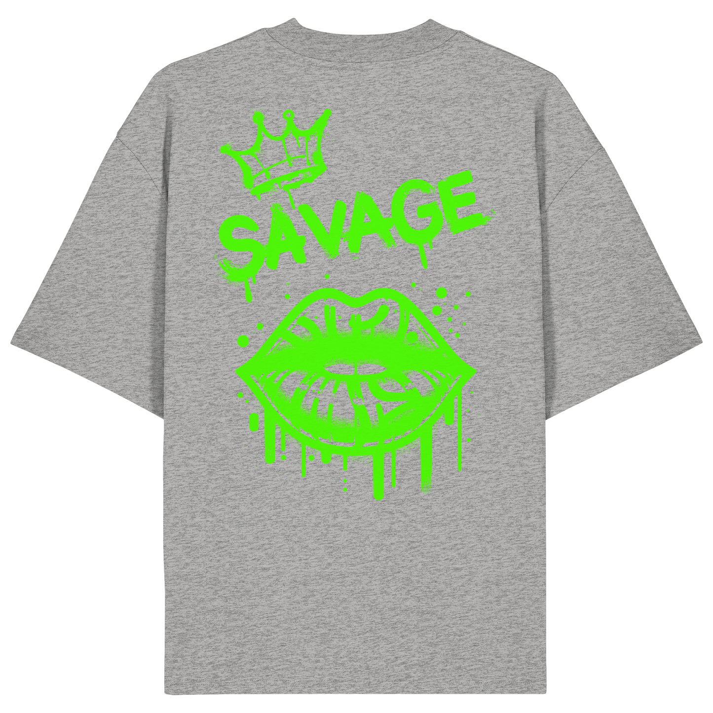 Kiss of Attitude - Organic Oversize Shirt