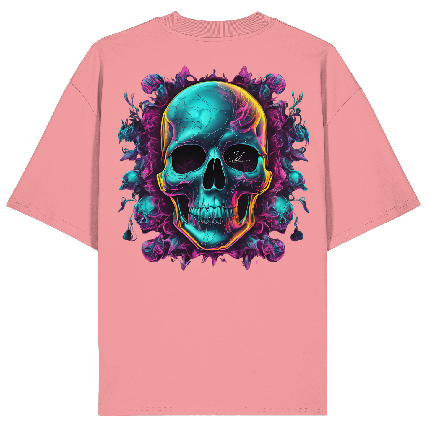 Galactic Skull - Organic Oversize Shirt
