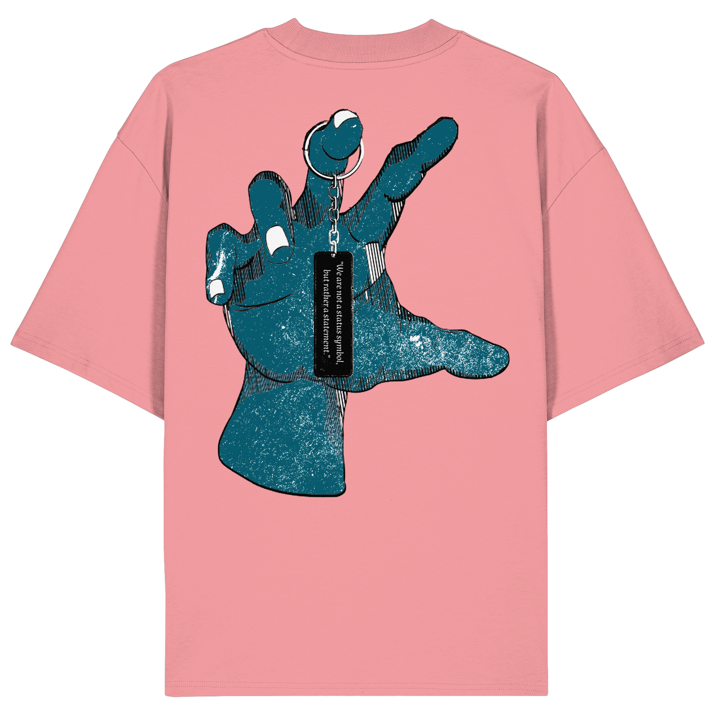 Statement Hand - Organic Oversize Shirt