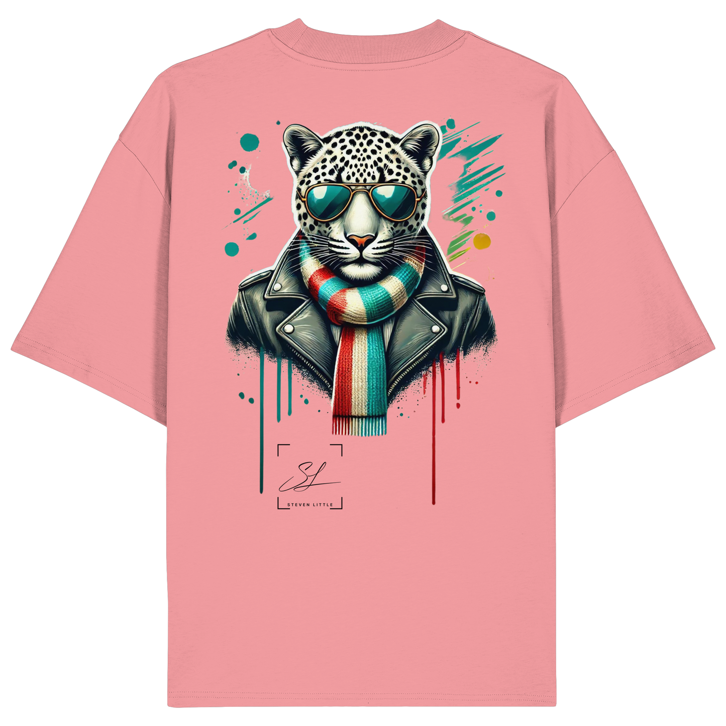 Urban Leopard - Organic Oversize Shirt