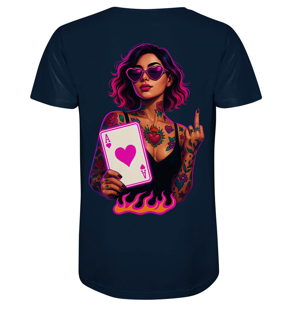 Queen of Hearts - Organic Shirt