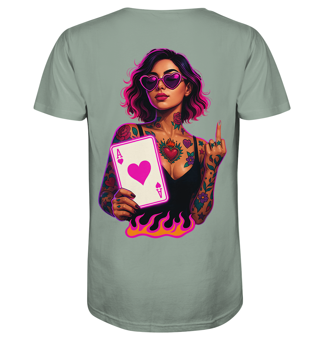 Queen of Hearts - Organic Shirt