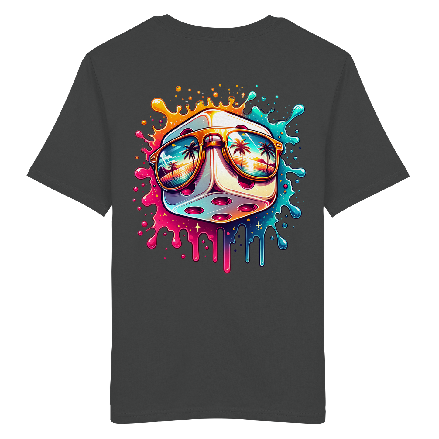 Sunset Vibes Dice - Organic Shirt