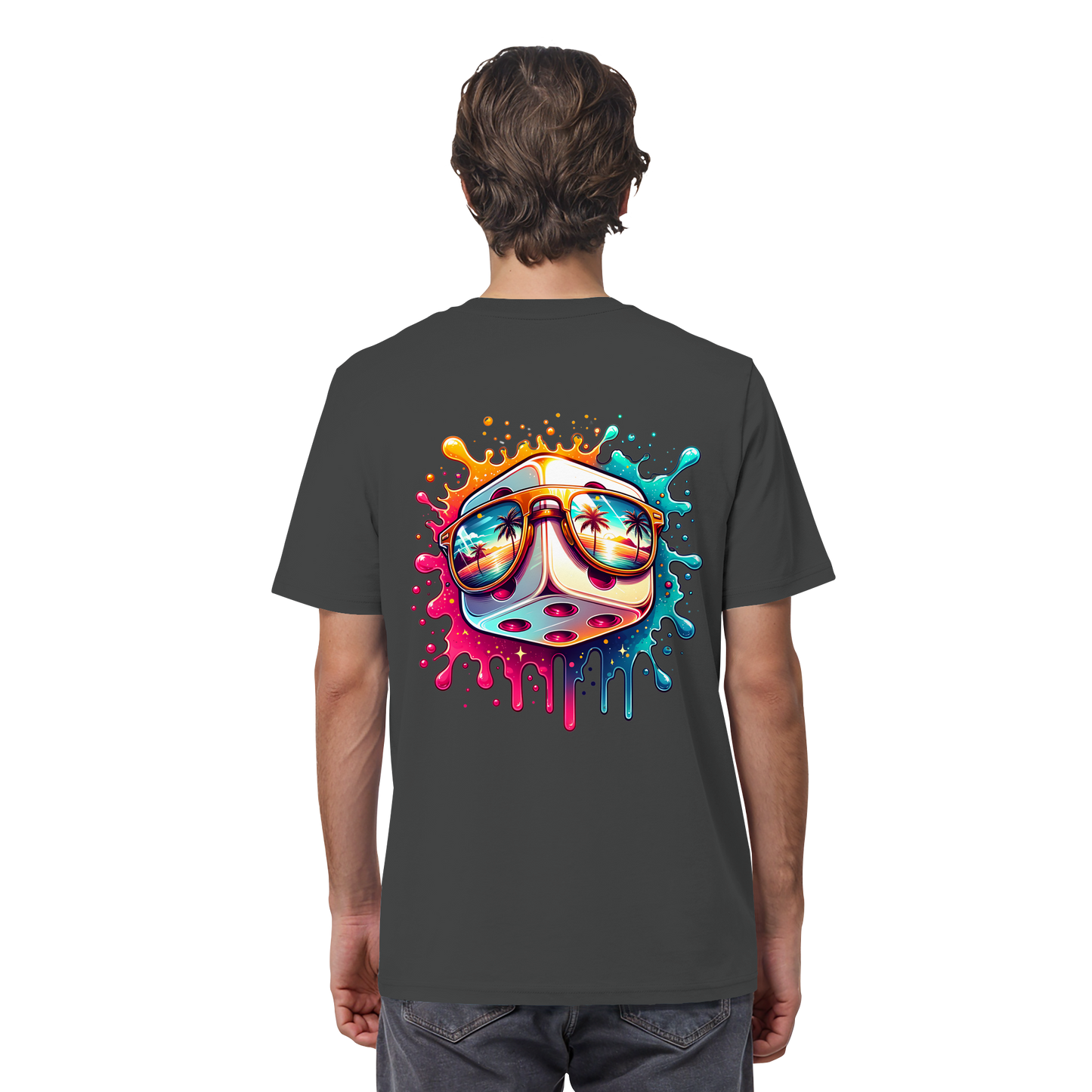 Sunset Vibes Dice - Organic Shirt