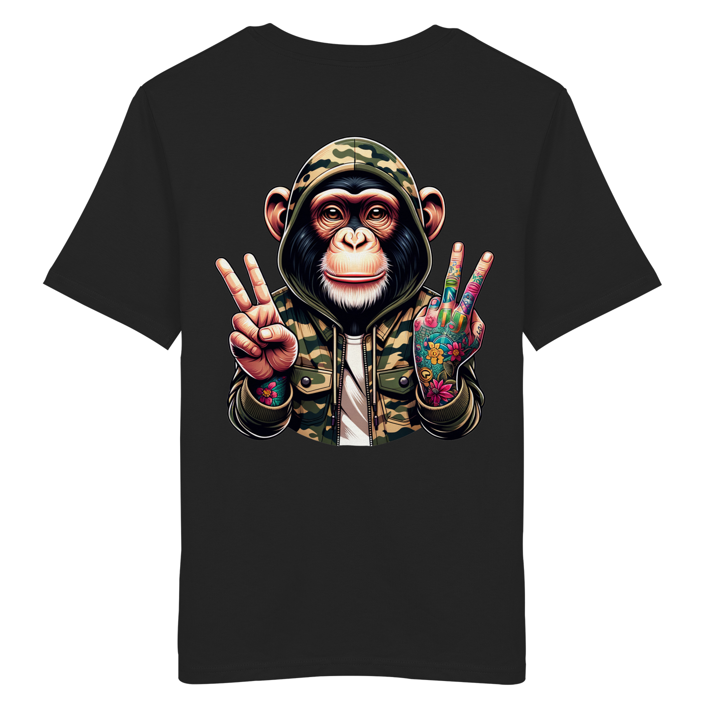 Jungle Ink Monkey - Organic Shirt