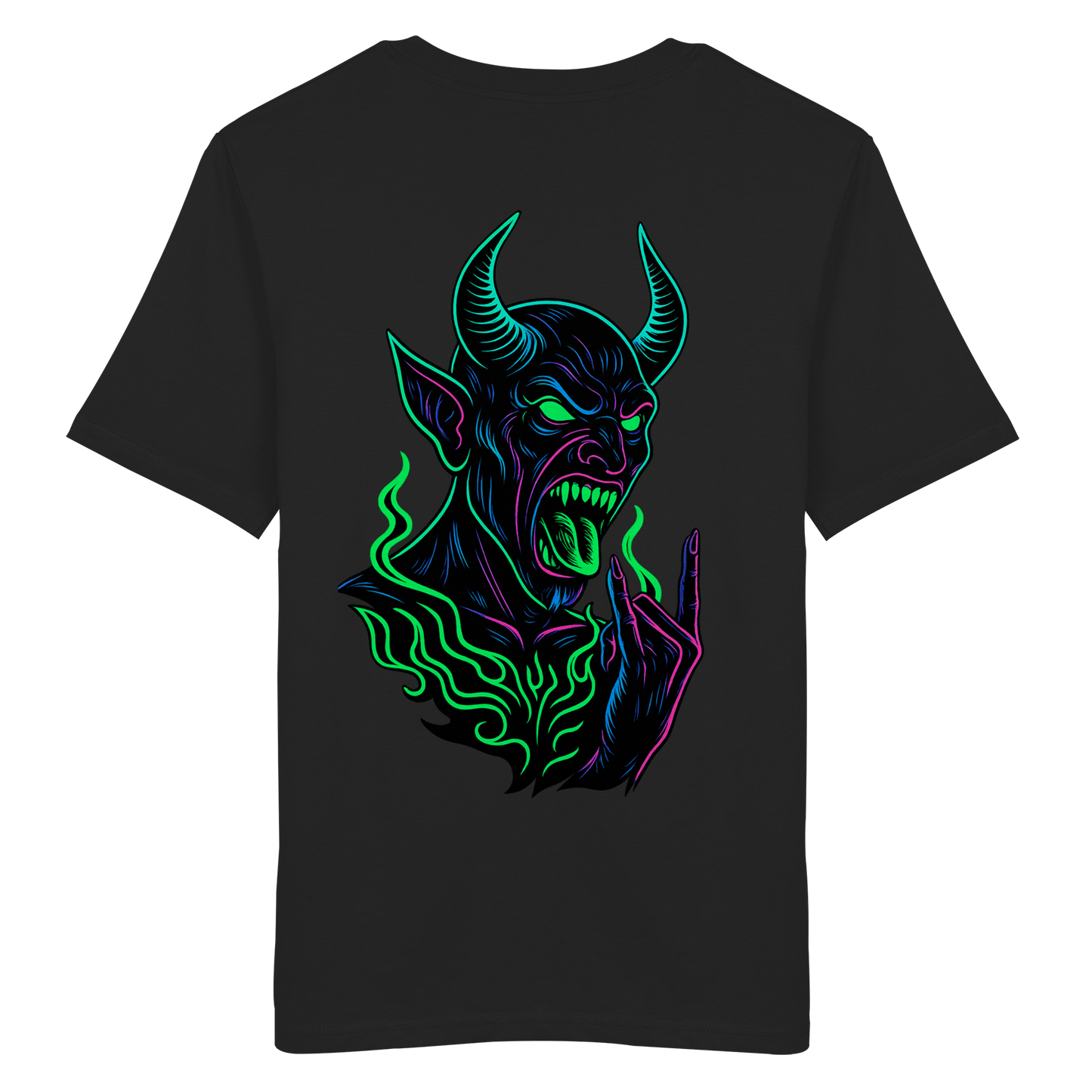 Neon Hellfire - Organic Shirt