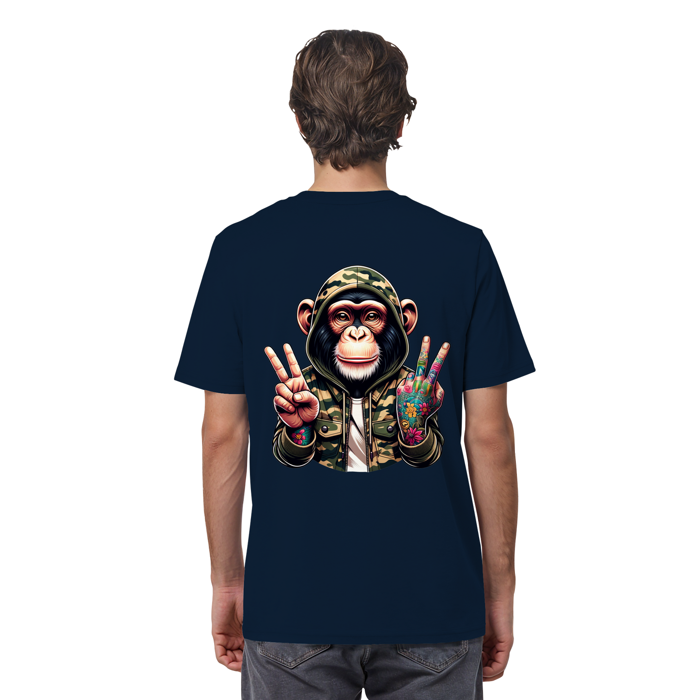 Jungle Ink Monkey - Organic Shirt