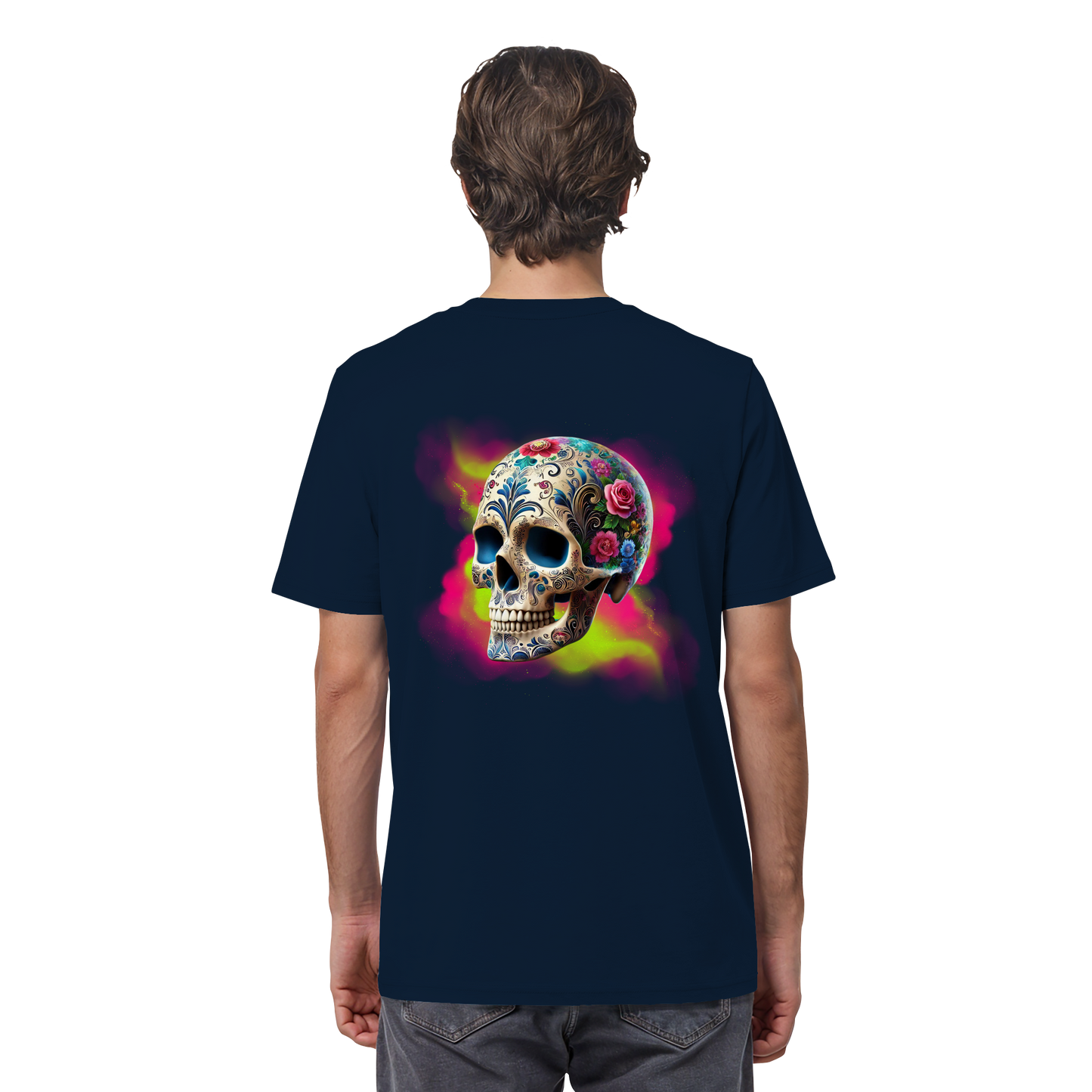 Floral Skull - Organic Shirt