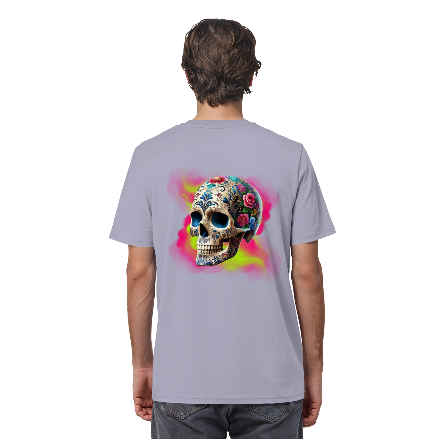 Floral Skull - Organic Shirt