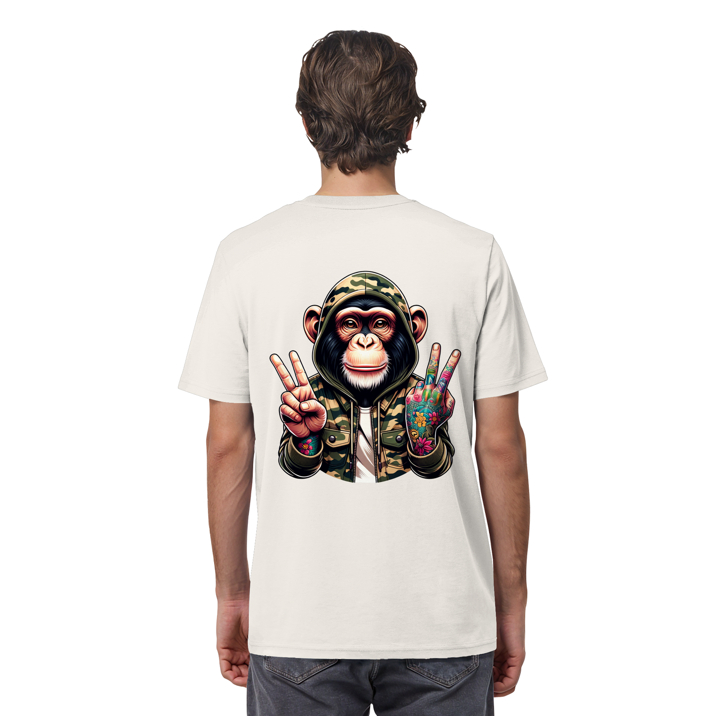 Jungle Ink Monkey - Organic Shirt