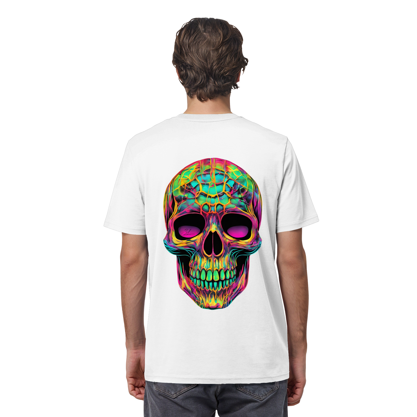 Psychedelic Skull - Organic Shirt