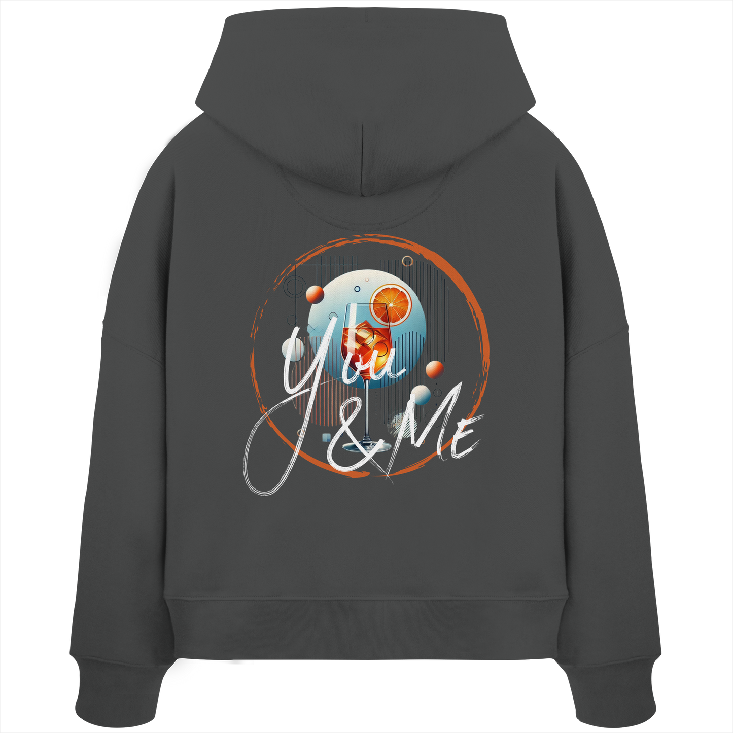 Cheers together - Womens Organic Boxcut Hoodie