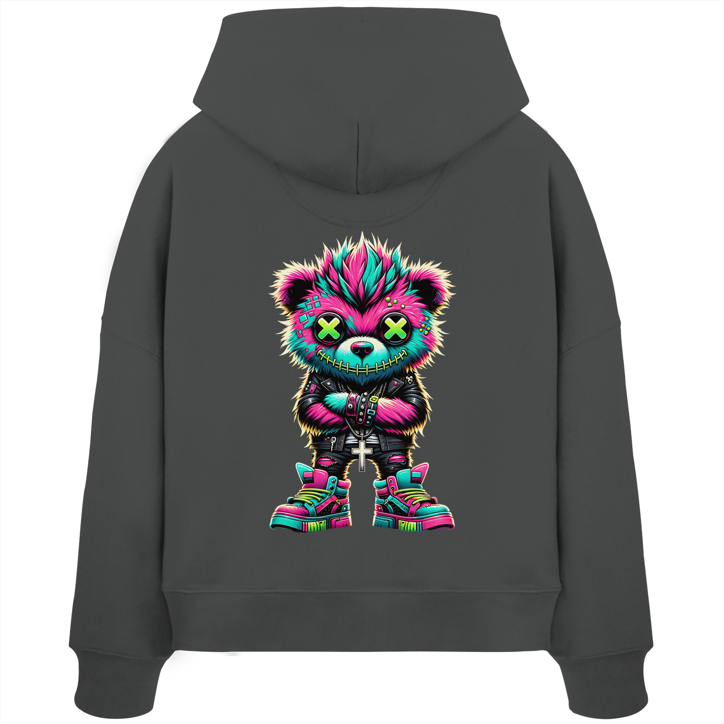 StreetStyle Beast - Womens Organic Boxcut Hoodie