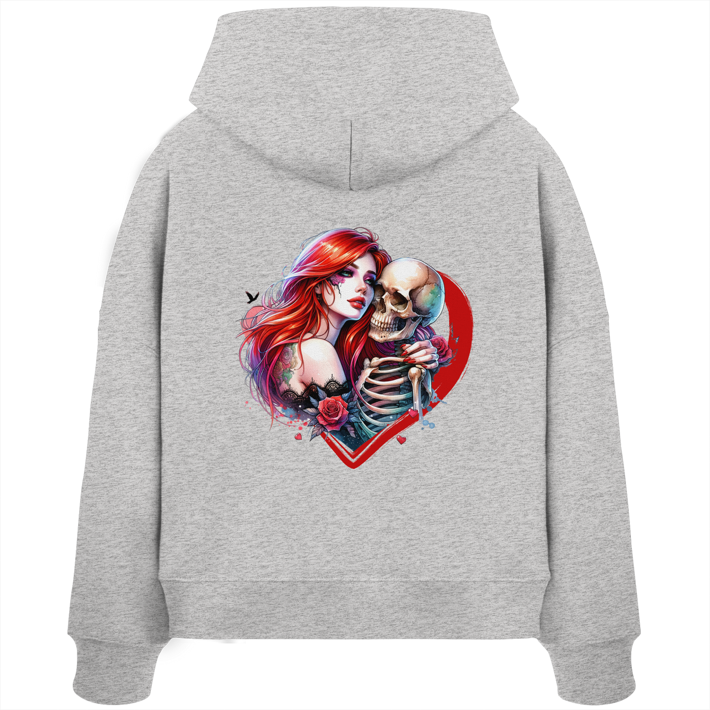 Forever Love - Womens Organic Boxcut Hoodie