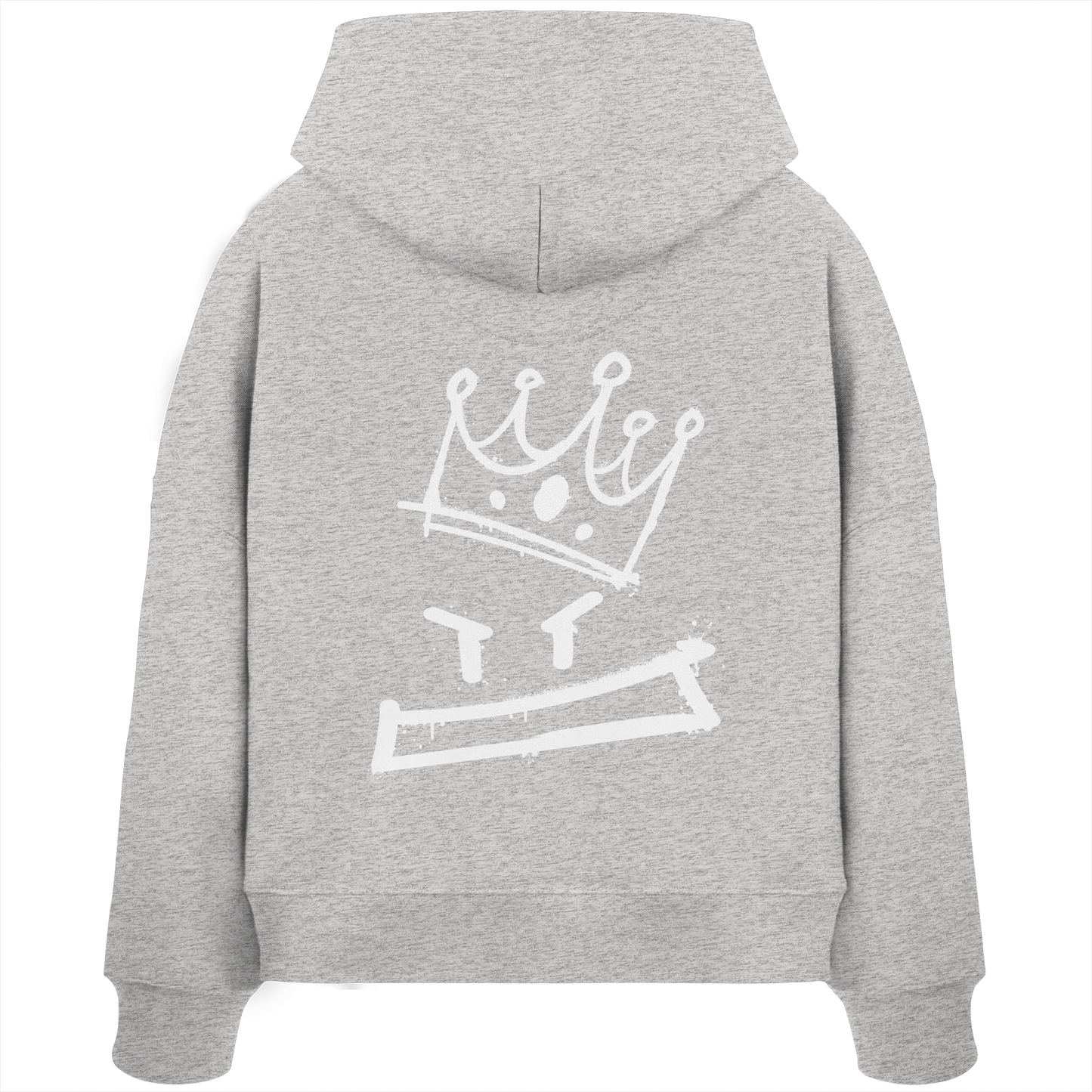 Graffiti King - Womens Organic Boxcut Hoodie