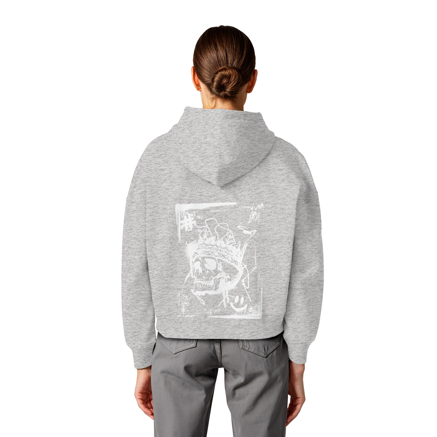 Monarch of the Darkness - Womens Organic Boxcut Hoodie