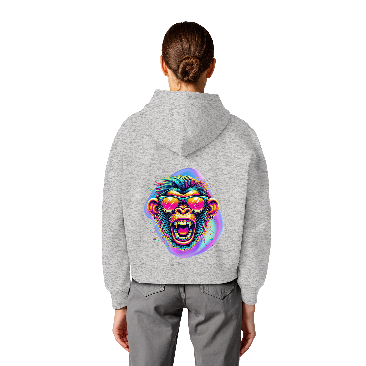 Crazy Chimp - Womens Organic Boxcut Hoodie