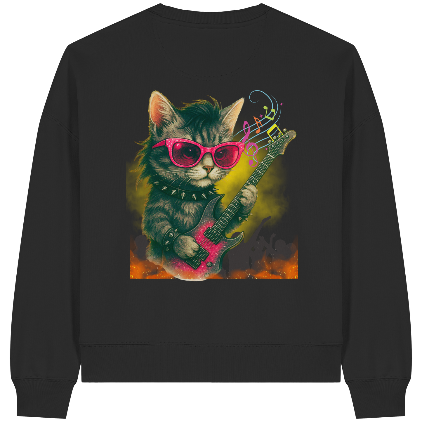 Rocking Mimi - Womens Organic Boxcut Sweatshirt