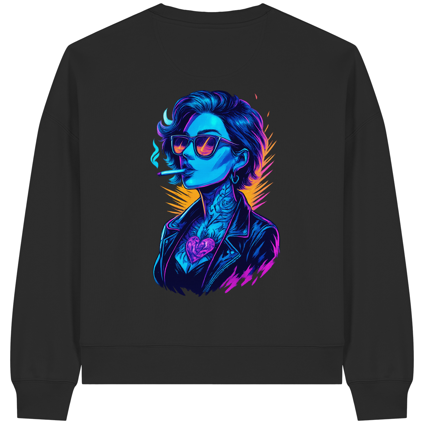 Urban Pulse - Womens Organic Boxcut Sweatshirt