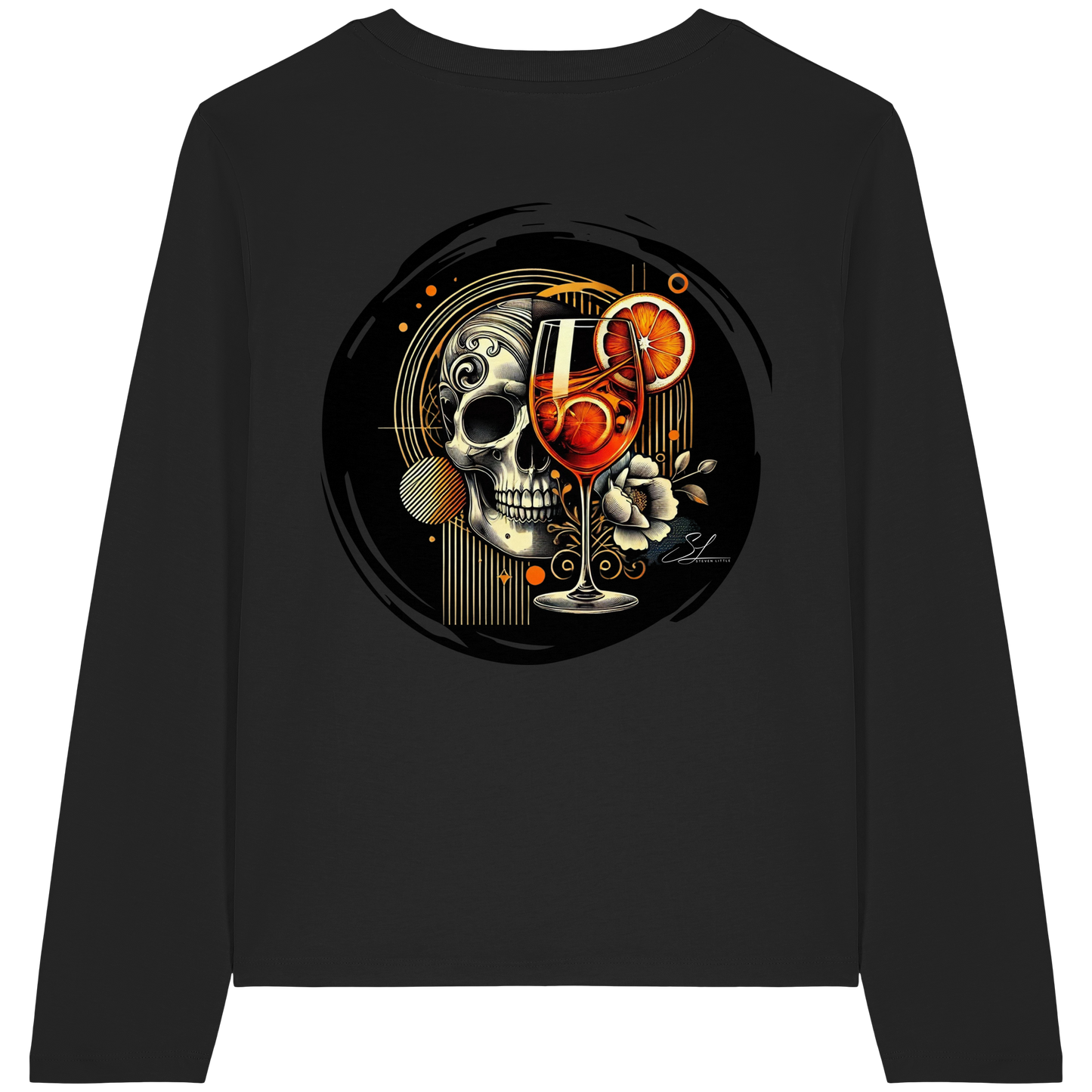 Spirit of the night - Womens Organic Longsleeve