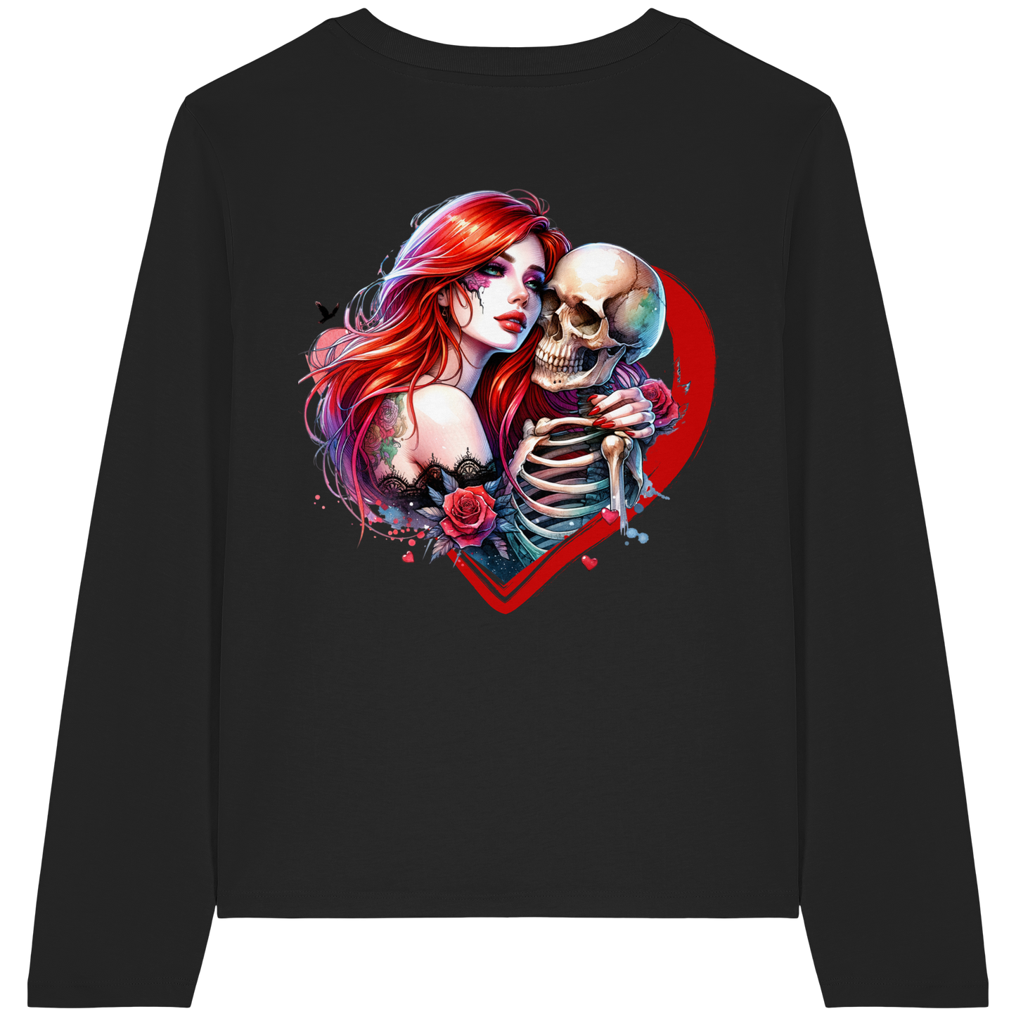 Forever Love - Womens Organic Longsleeve