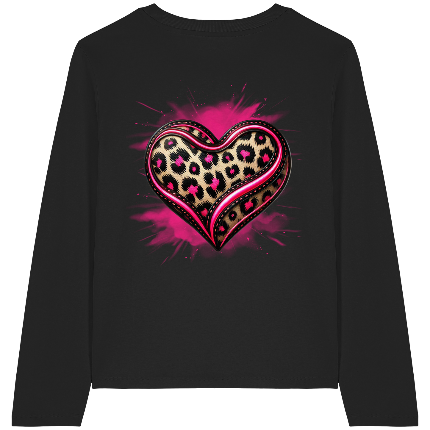Wild Heart - Womens Organic Longsleeve