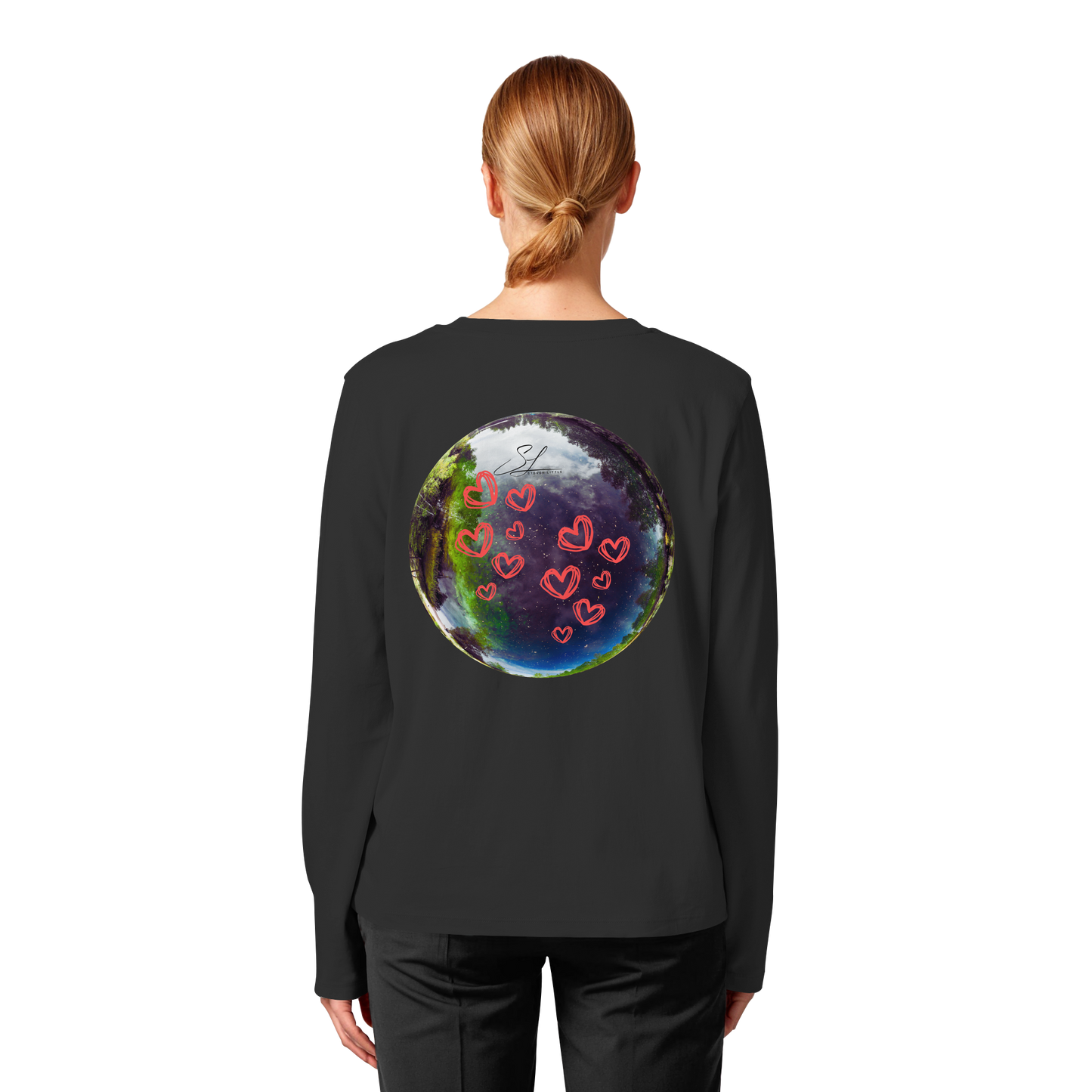 Love our World - Womens Organic Longsleeve