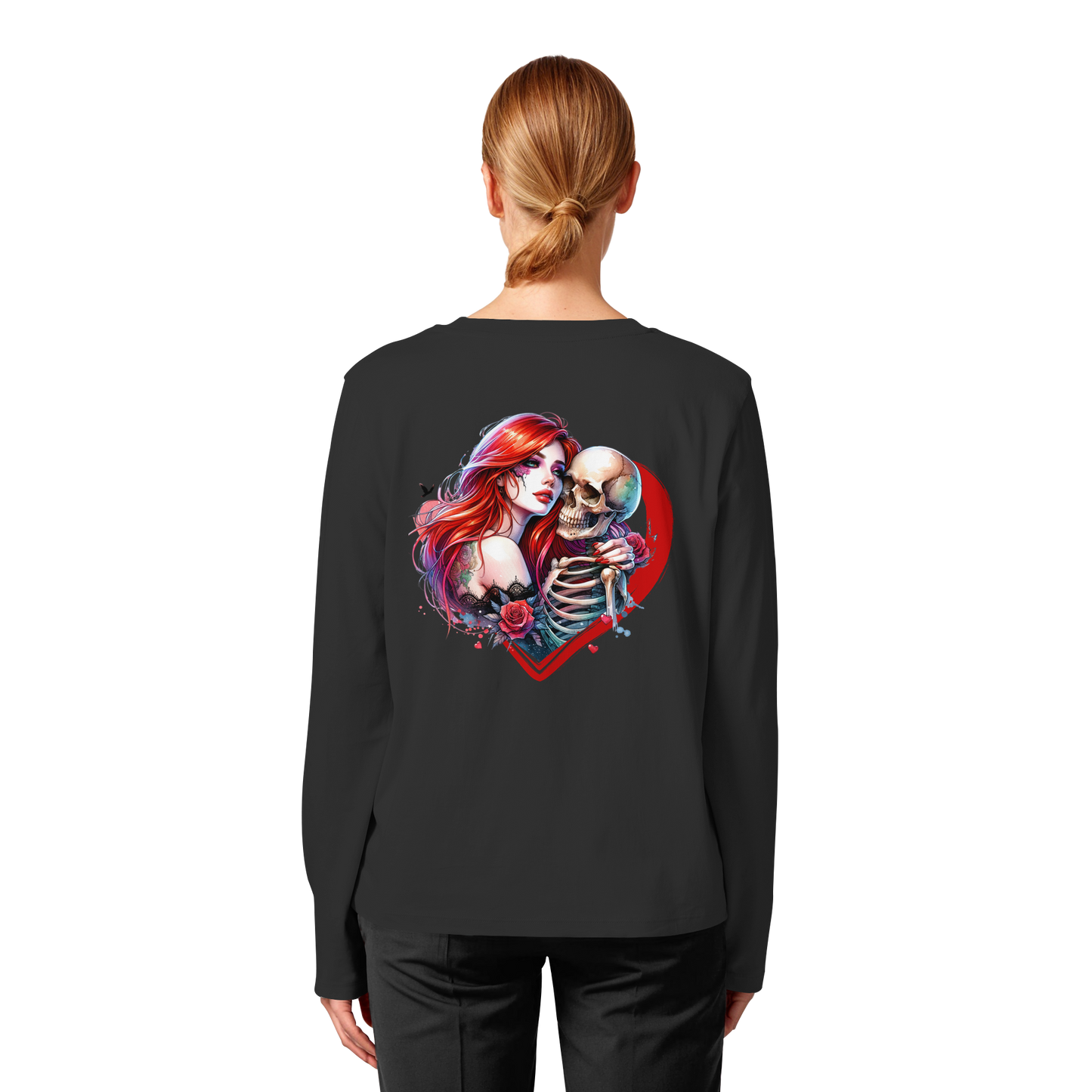 Forever Love - Womens Organic Longsleeve