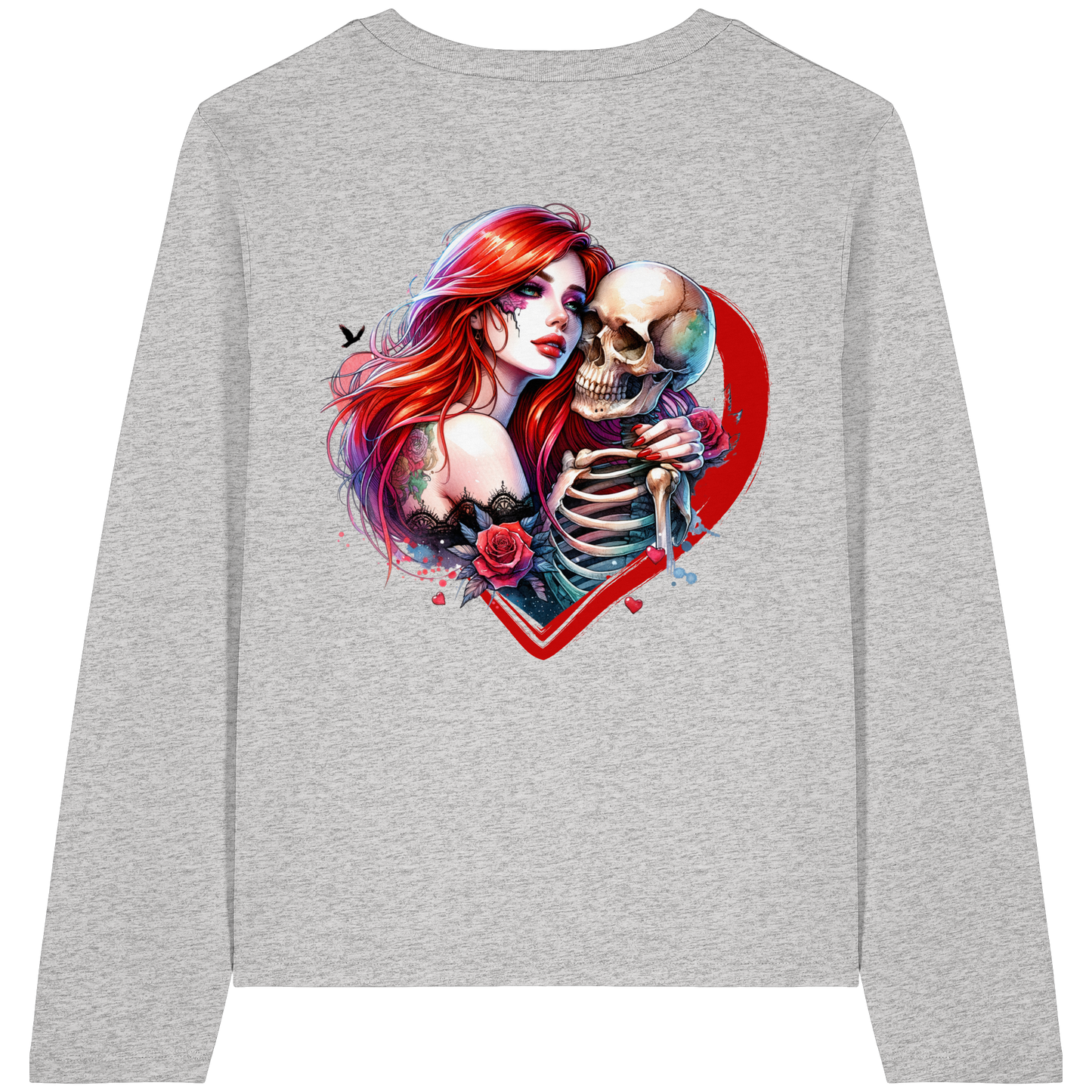 Forever Love - Womens Organic Longsleeve