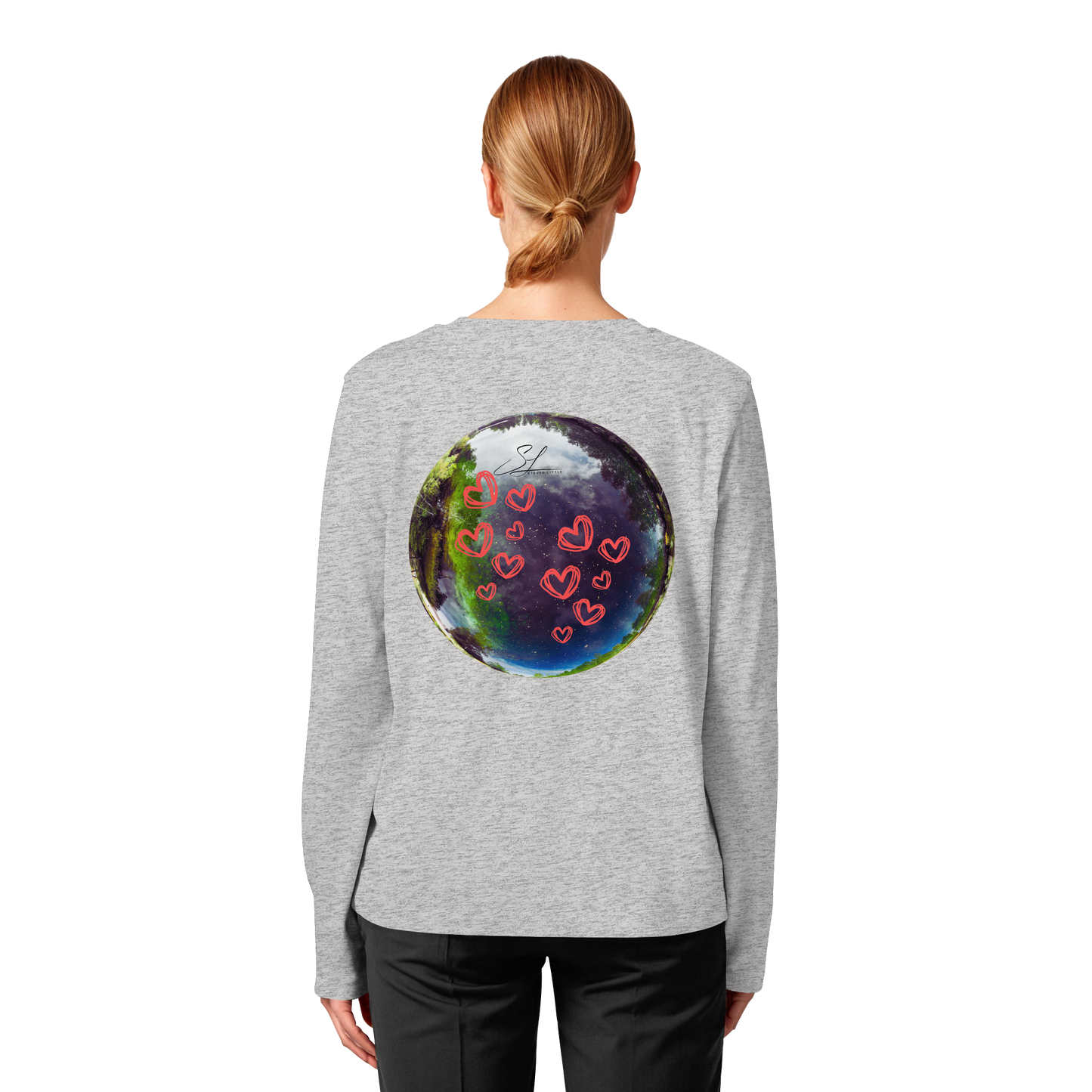 Love our World - Womens Organic Longsleeve