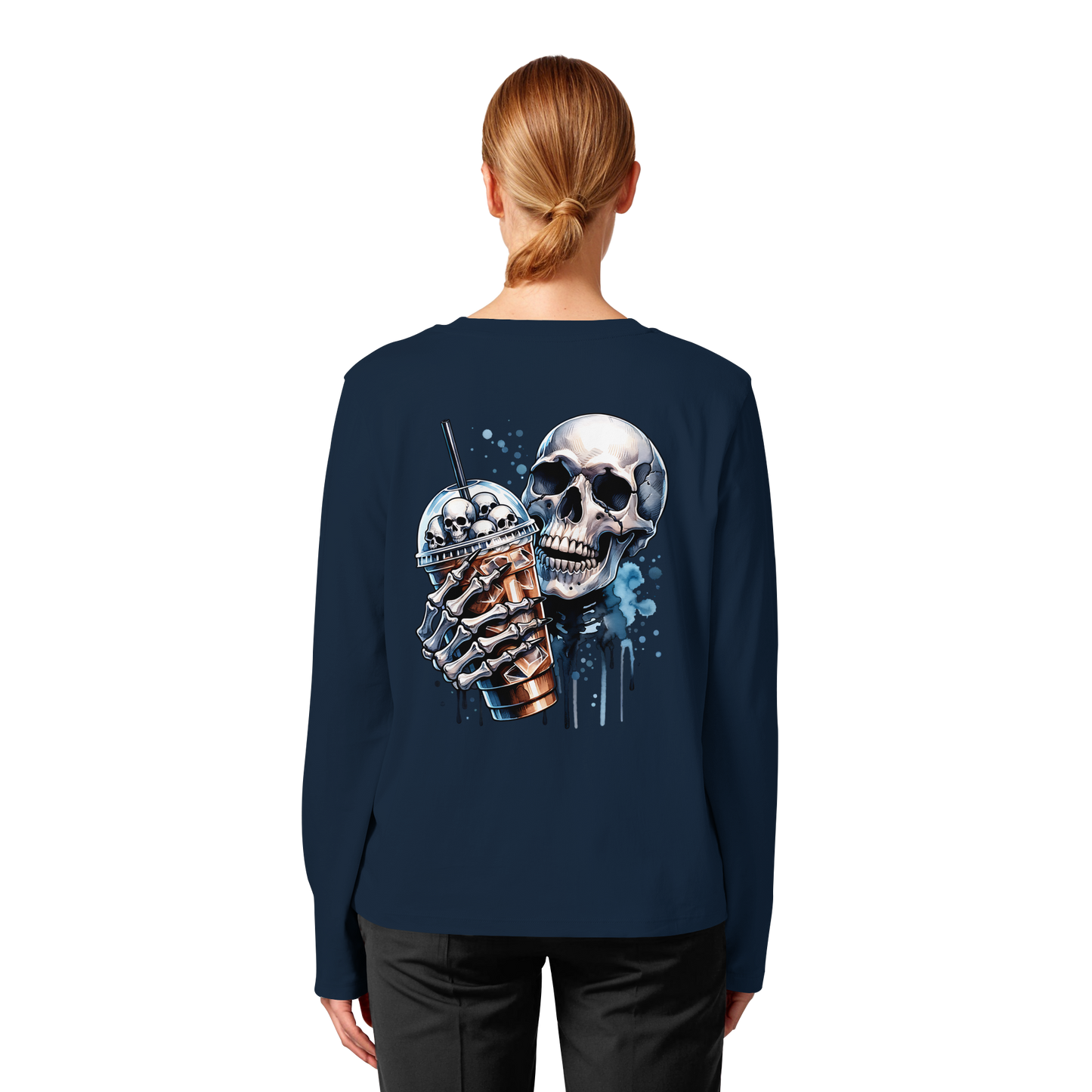Chill Skull - Womens Organic Longsleeve