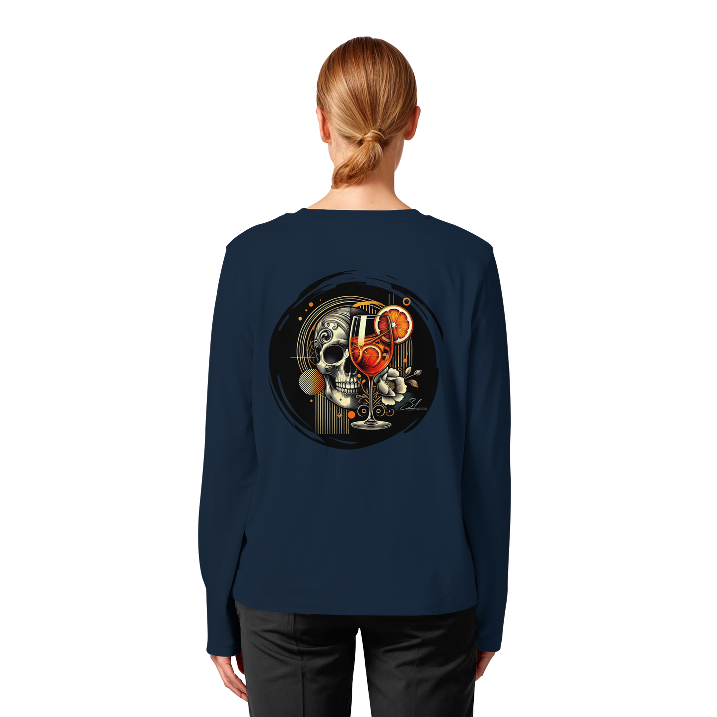Spirit of the night - Womens Organic Longsleeve