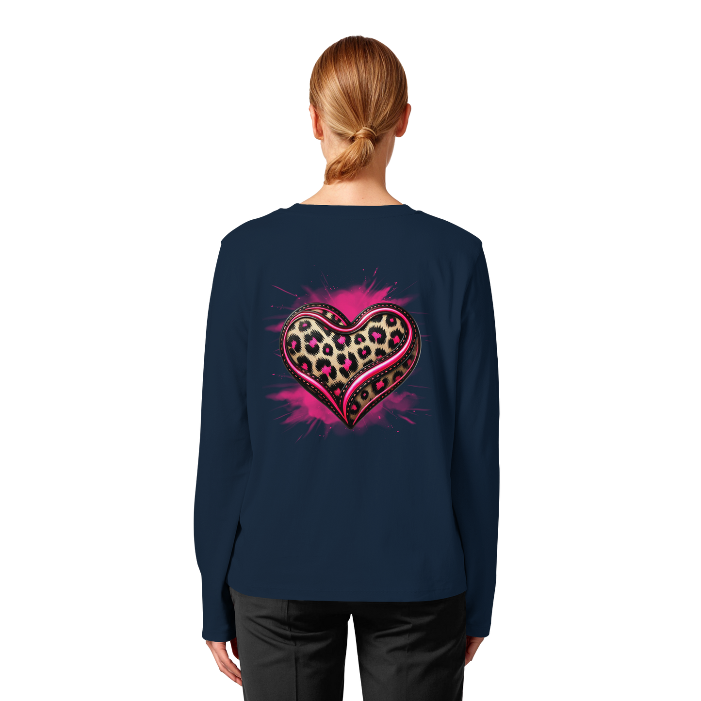 Wild Heart - Womens Organic Longsleeve