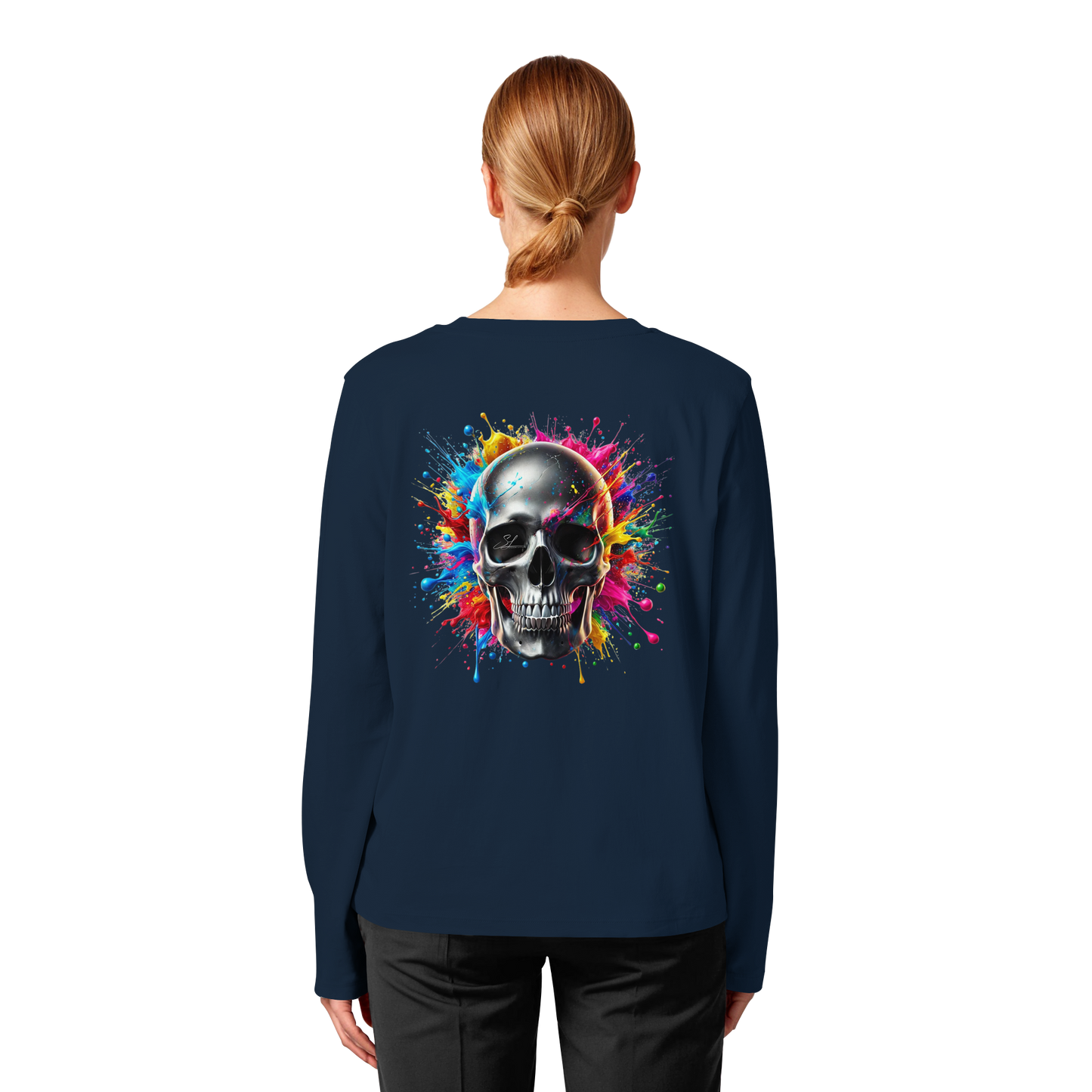 Explosion of Life - Womens Organic Longsleeve
