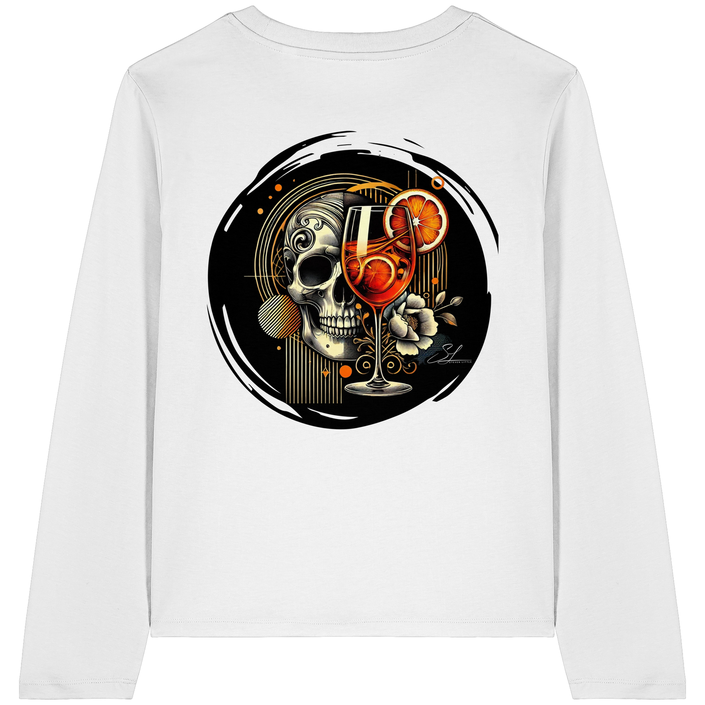 Spirit of the night - Womens Organic Longsleeve
