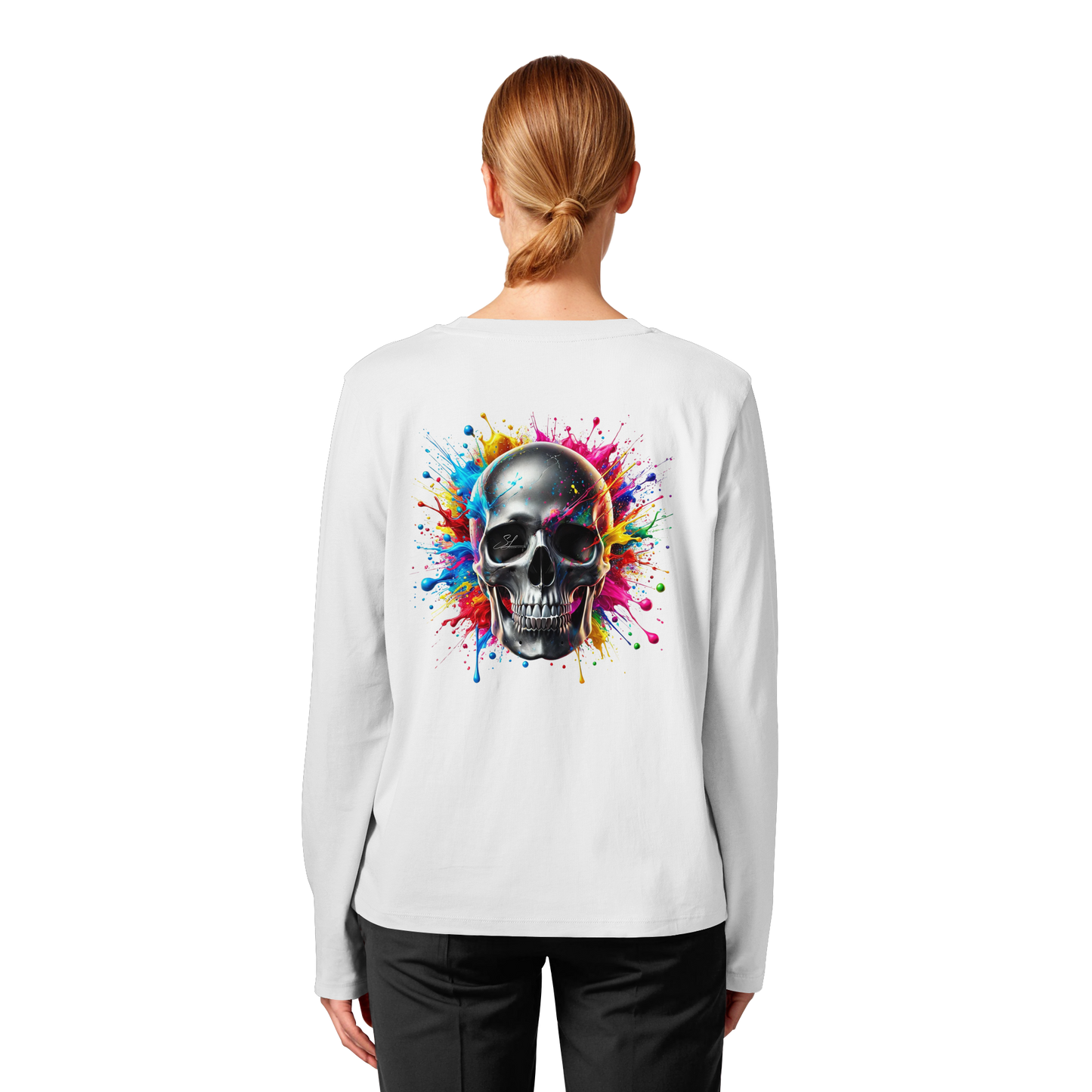 Explosion of Life - Womens Organic Longsleeve