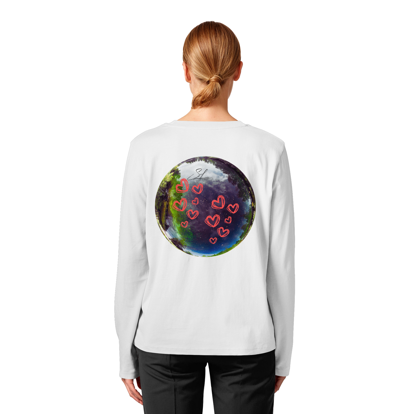 Love our World - Womens Organic Longsleeve
