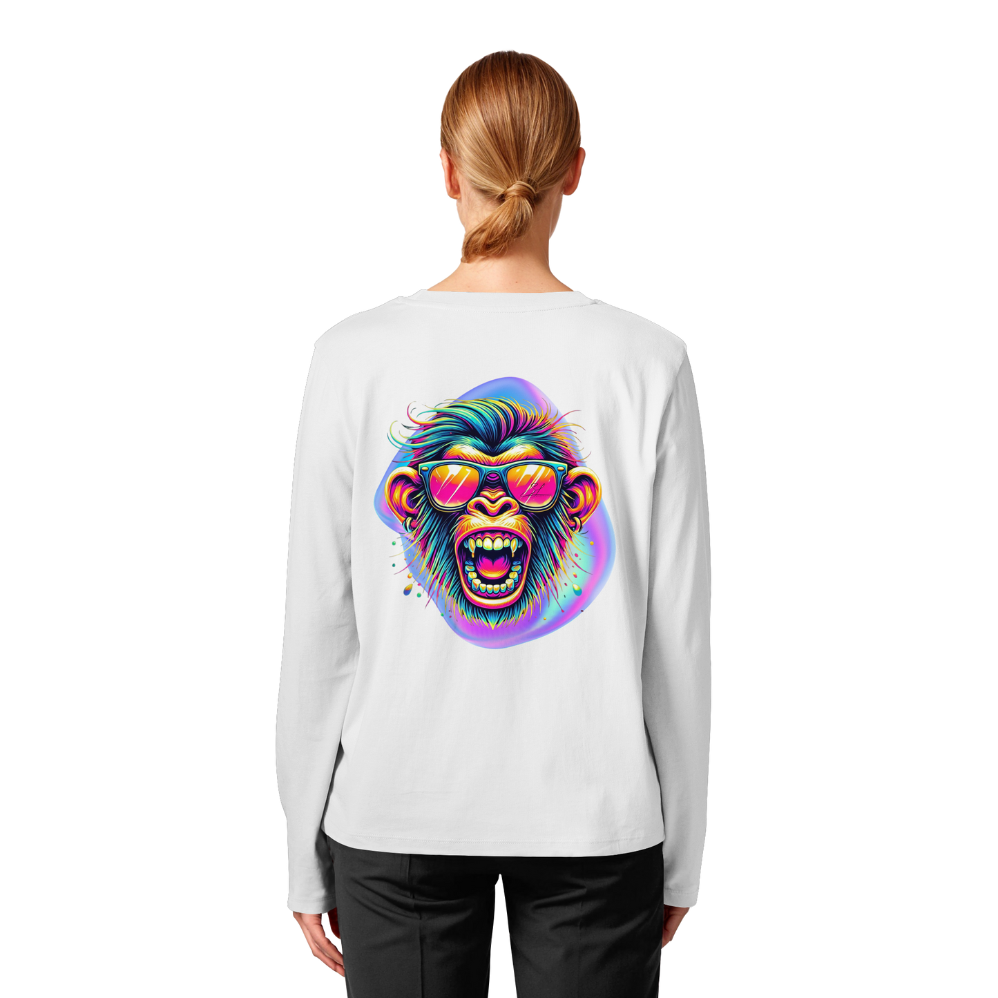 Crazy Chimp - Womens Organic Longsleeve
