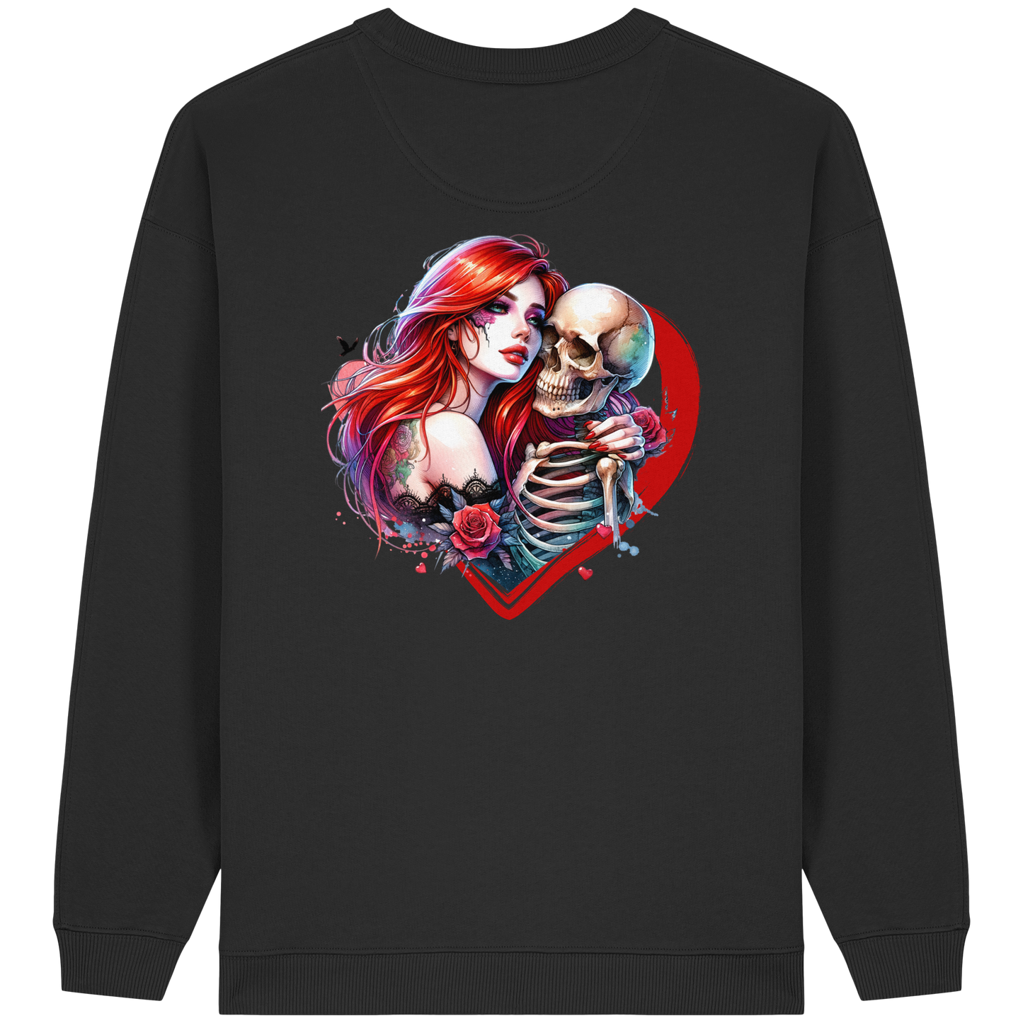 Forever Love - Womens Organic Oversized Sweatshirt