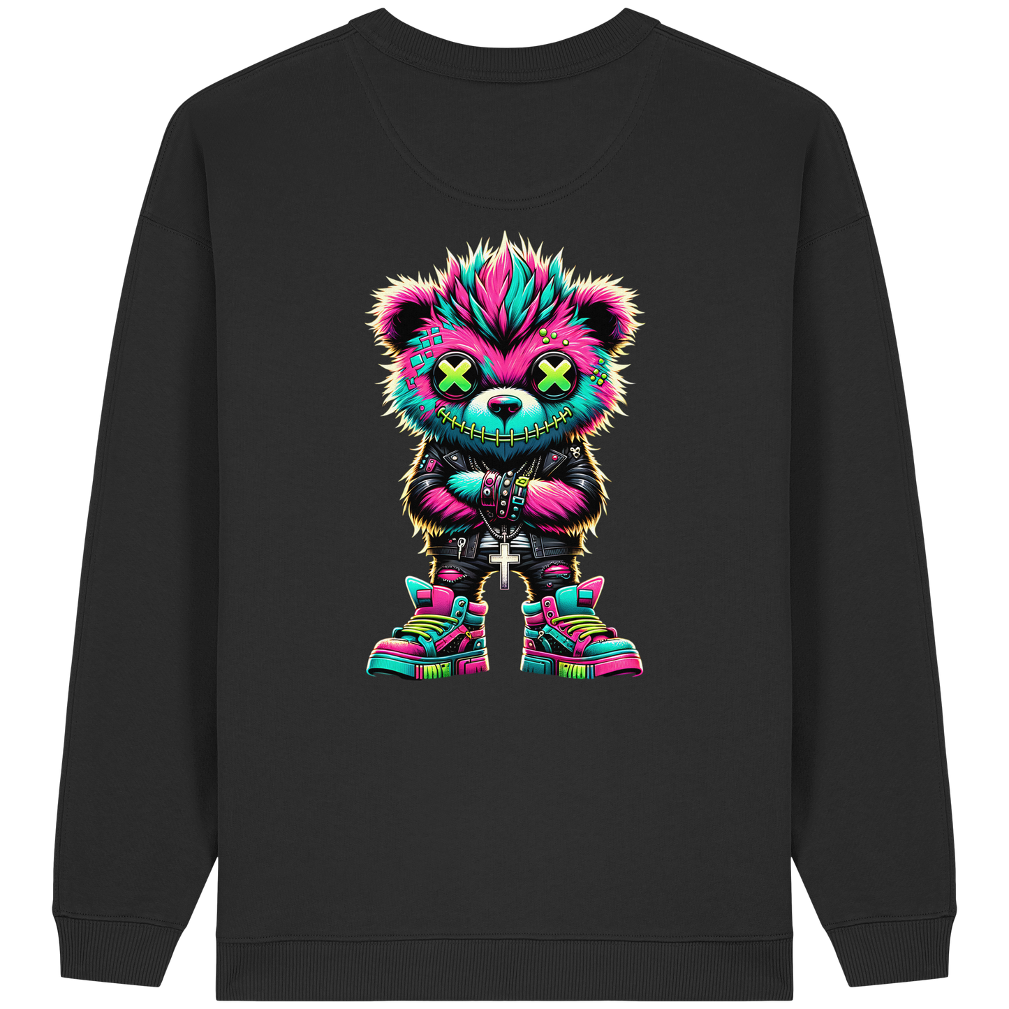 StreetStyle Beast - Womens Organic Oversized Sweatshirt