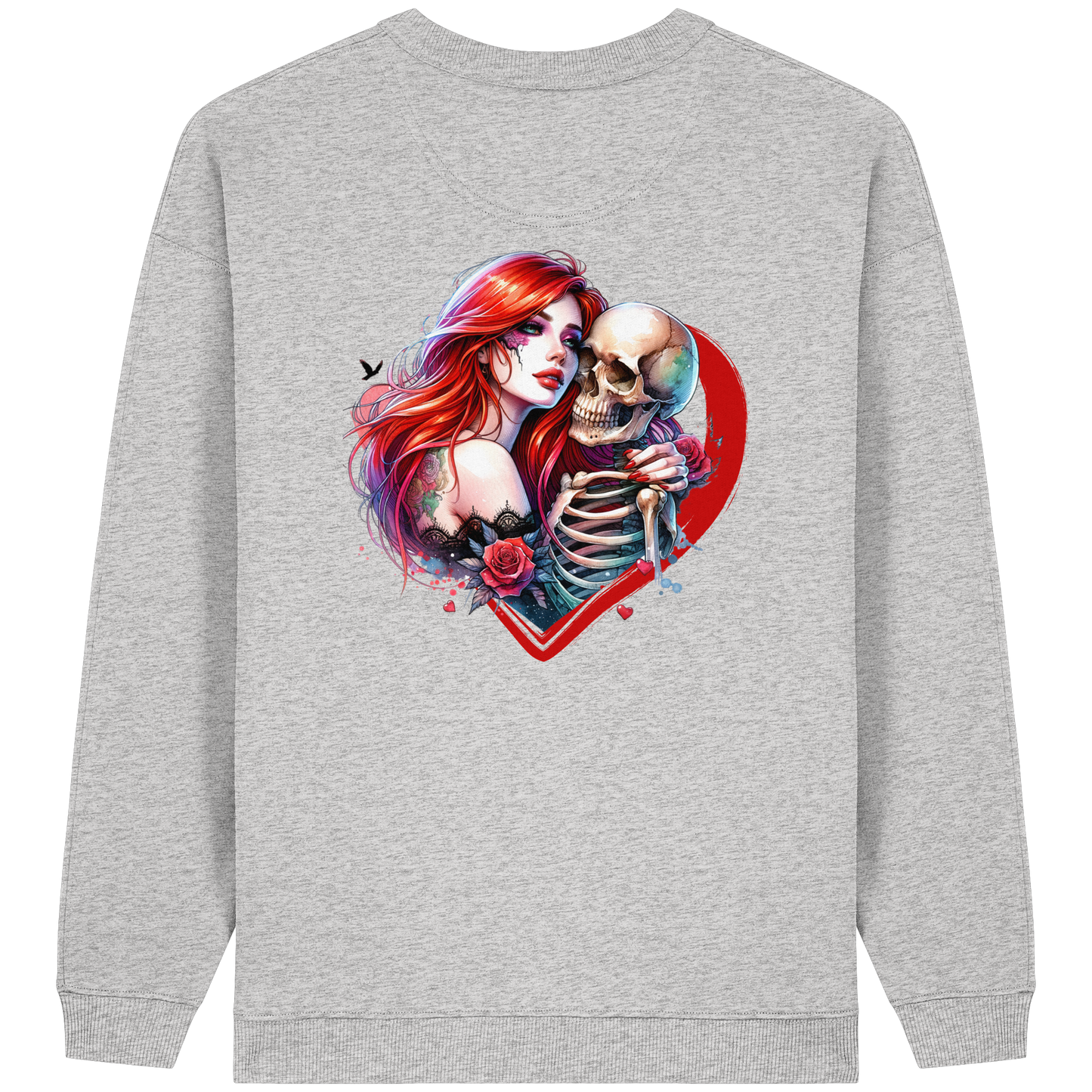 Forever Love - Womens Organic Oversized Sweatshirt
