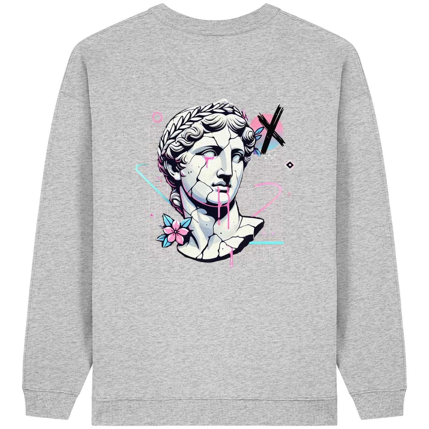 Mystik Head - Womens Organic Oversized Sweatshirt