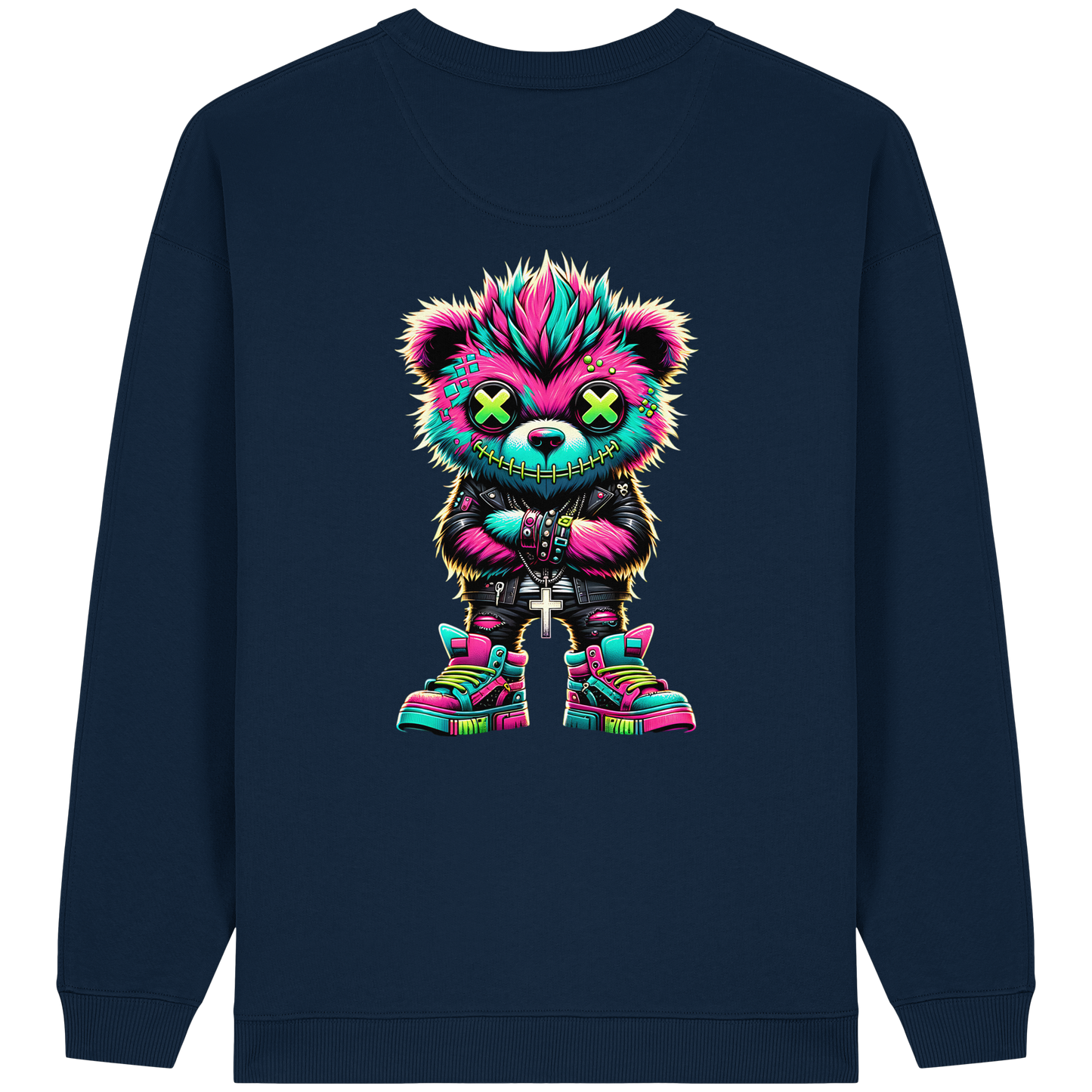 StreetStyle Beast - Womens Organic Oversized Sweatshirt