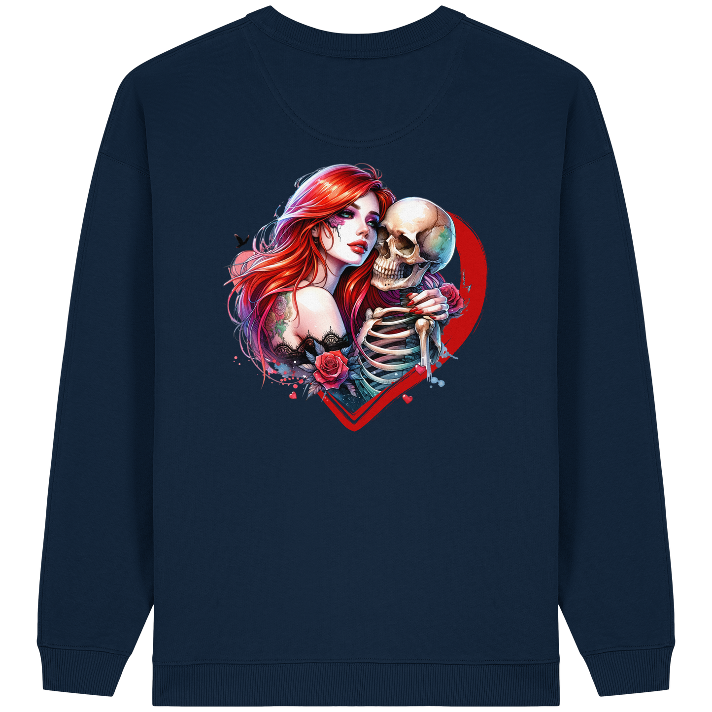 Forever Love - Womens Organic Oversized Sweatshirt