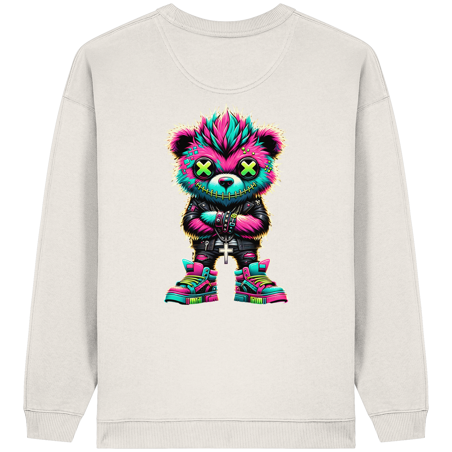 StreetStyle Beast - Womens Organic Oversized Sweatshirt
