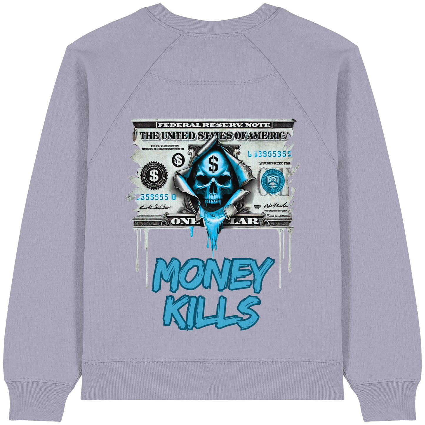 Money Kills - Womens Organic Sweatshirt