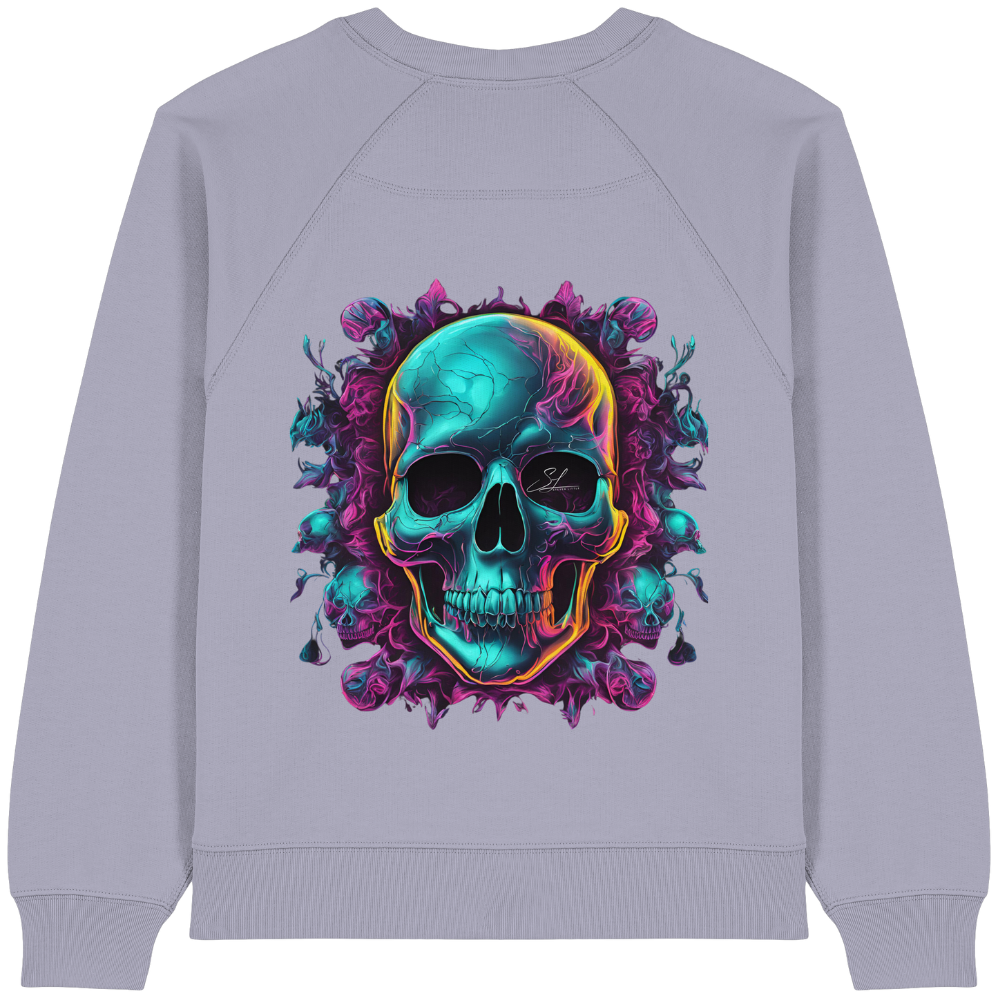 Galactic Skull - Womens Organic Sweatshirt