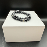Black Duo Fusion – Premium Bracelet