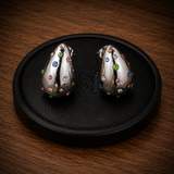 SL Signature Earrings - LUNA DROPS – Silver Crystal